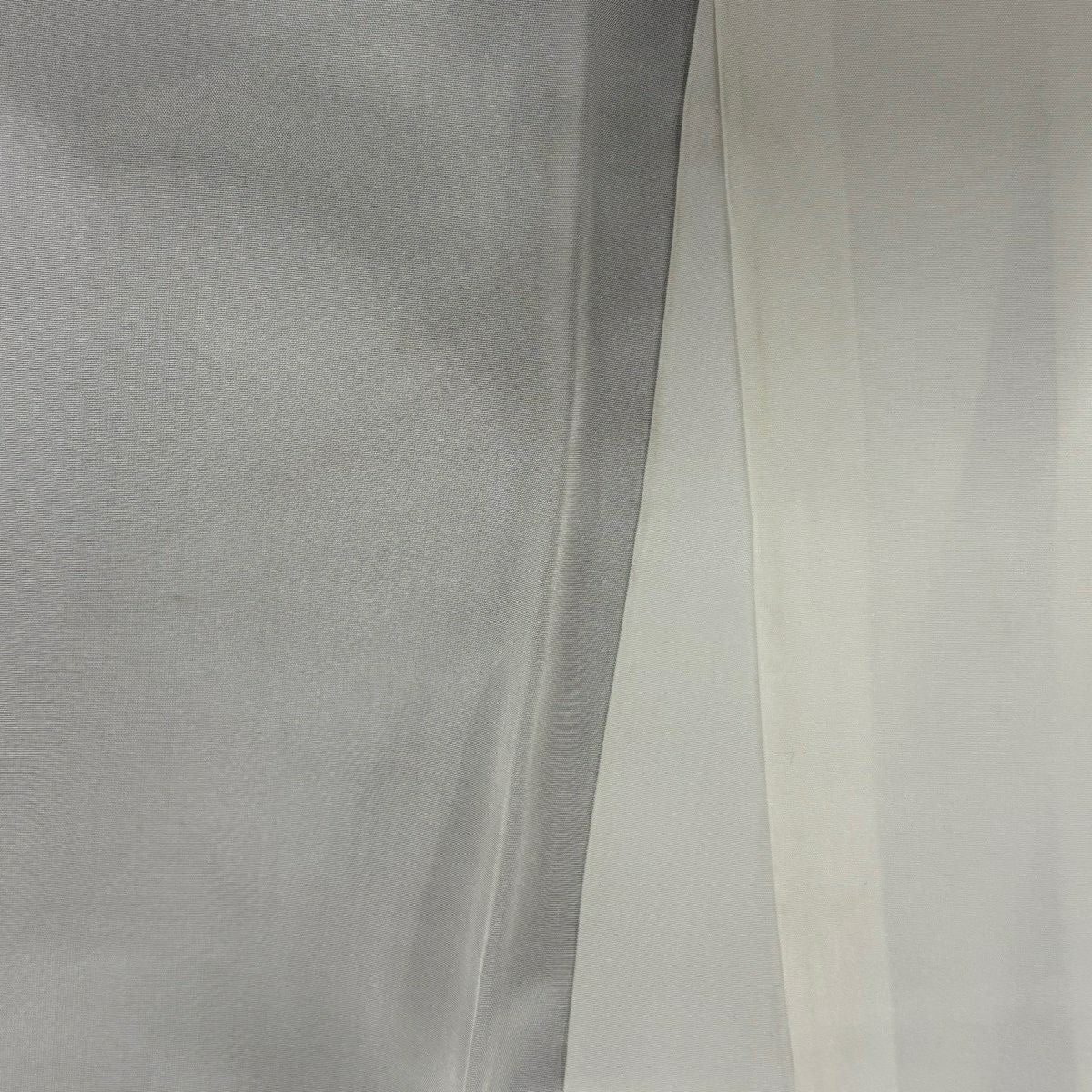 【美品】 紬織 身長163cm 袖長62.5cm S 雙層 石畳 灰茶 純蠶絲 秀品級