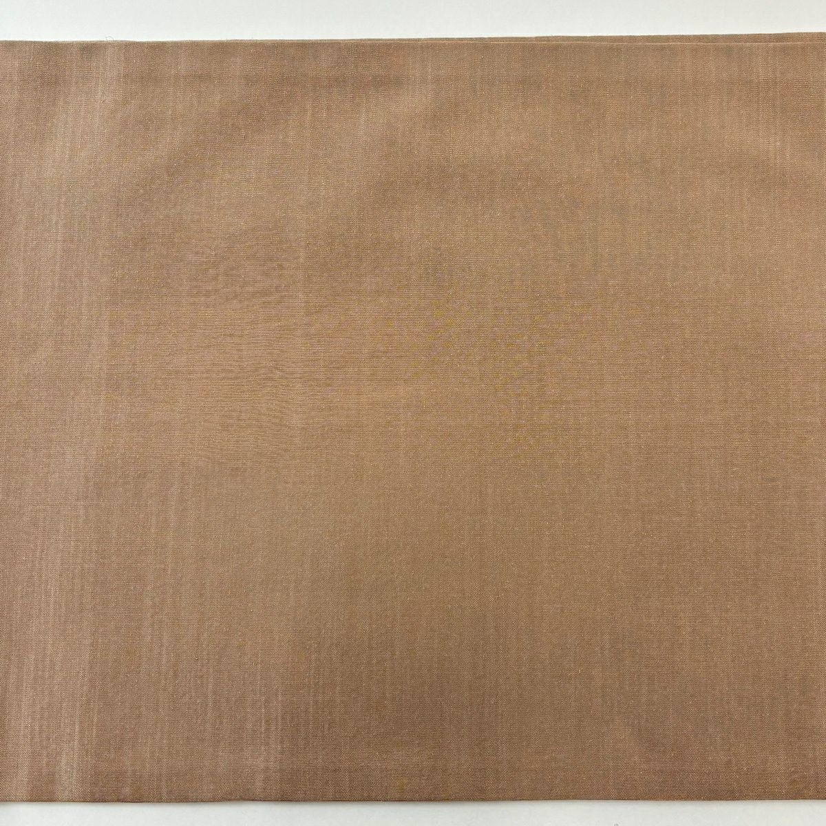 【美品】 袋帶 名品級 菊花 流水 金絲 茶 お太鼓圖案 純蠶絲