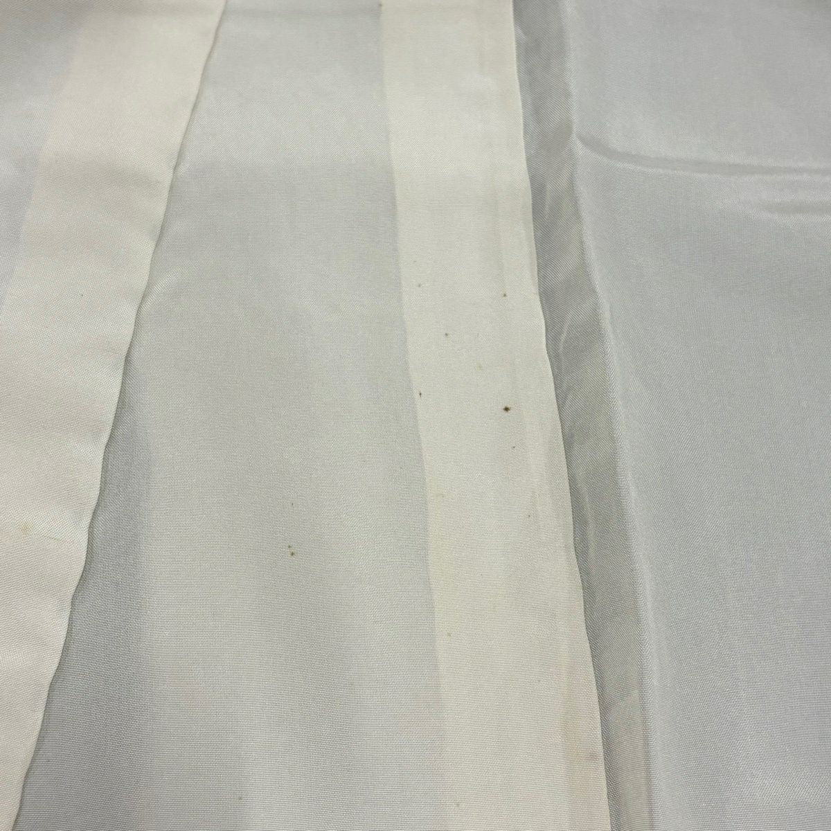 訪問服 身長160cm 袖長64cm M 雙層 辻花染圖案 染分 薄茶 純蠶絲 名品級
