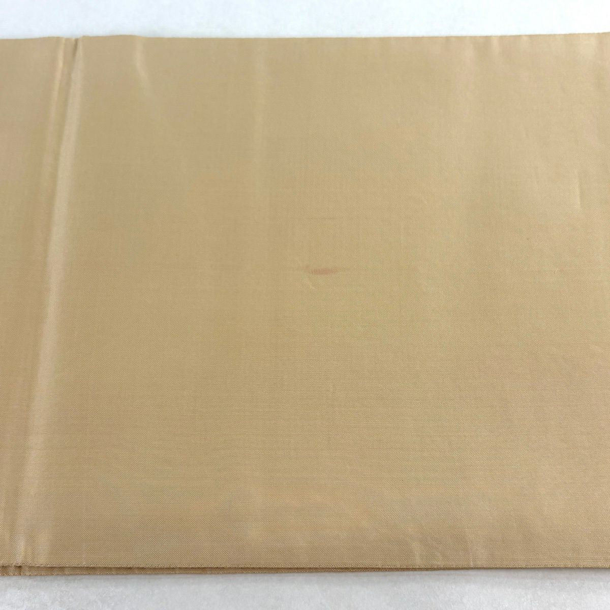 袋帶 秀品級 華紋 七寶 金絲 金金箔 米色 六通 純蠶絲