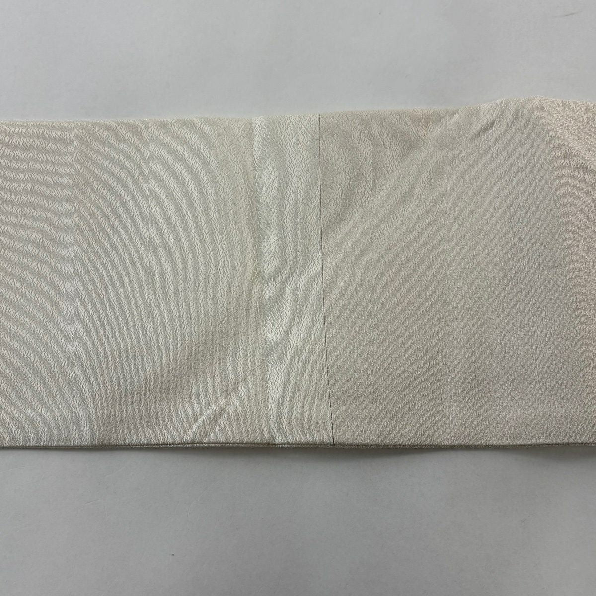 【美品】名古屋帶 名品級 貓頭鷹 枝葉 金銀彩 螺鈿 米色 純蠶絲