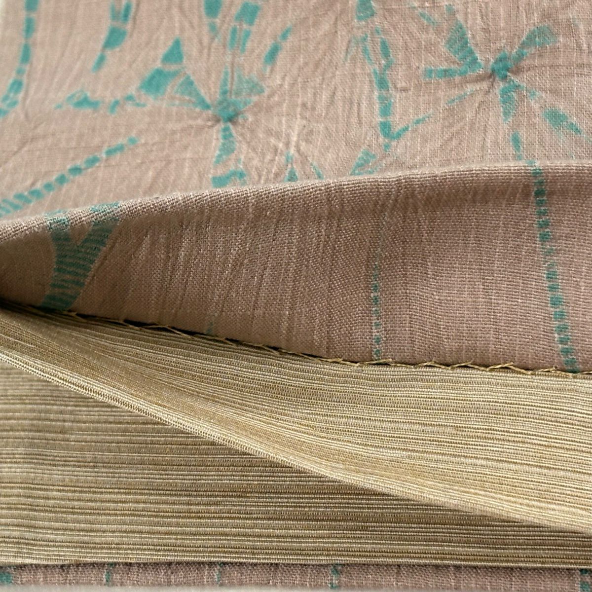 【美品】 袋帶 逸品級 紬織織地 應用繡 貓 夜空 金銀彩 絞染 灰紫 お太鼓柄 純蠶絲