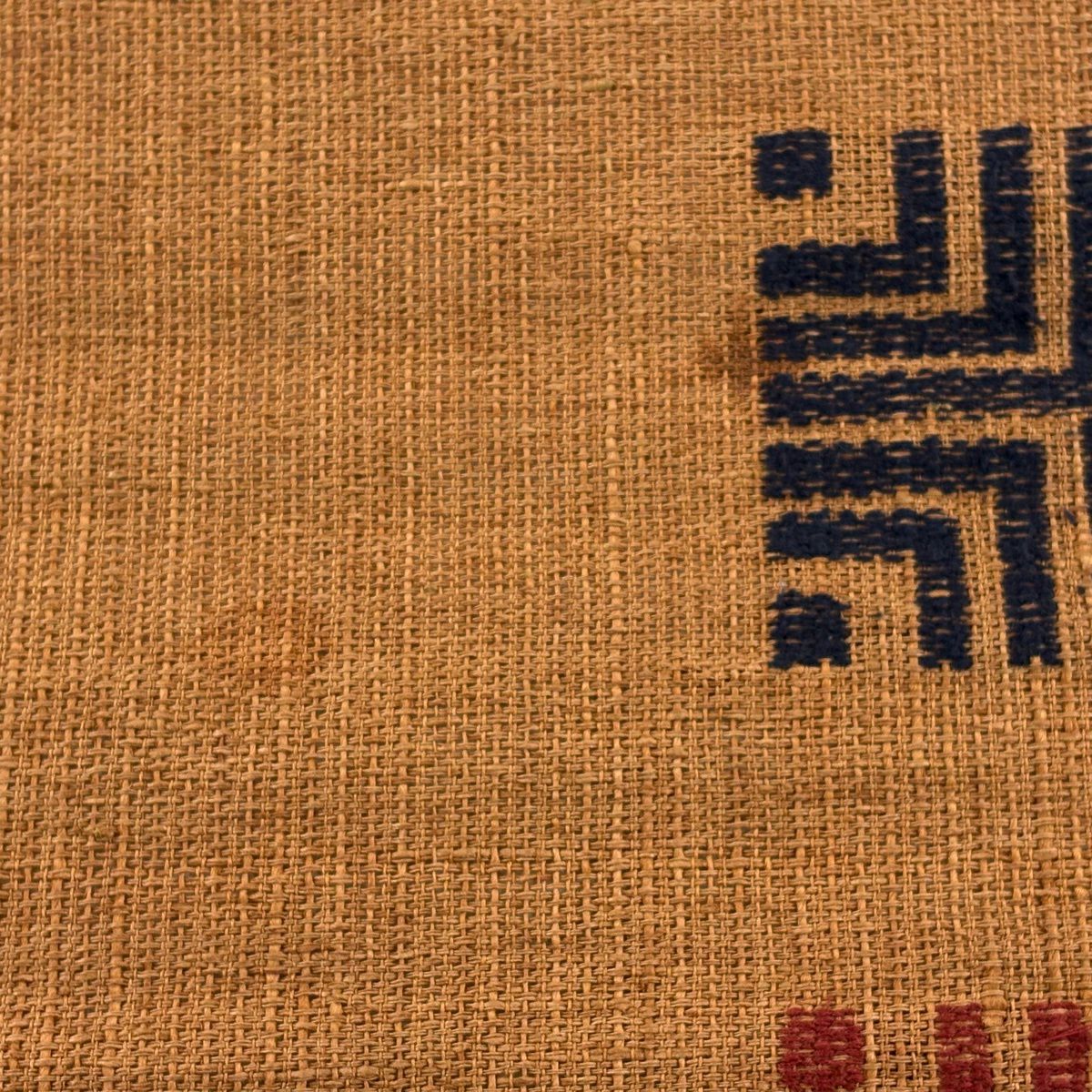 名古屋帶 秀品級 八寸名古屋帶 松樹葉仕立 雜幾何 茶 純蠶絲