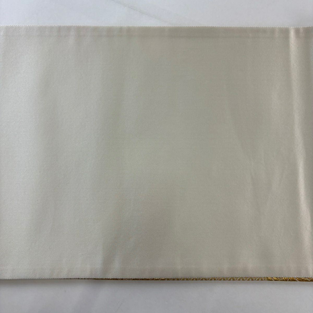 【美品】 袋帶 秀品級 蜀江文 華紋 唐織 金金箔 金色 全通 純蠶絲