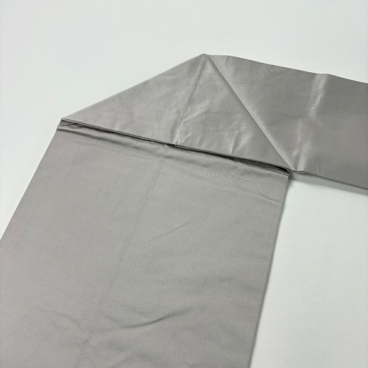【美品】名古屋帶 秀品級 樱花 藤 膠 金銀彩 銀色 純蠶絲