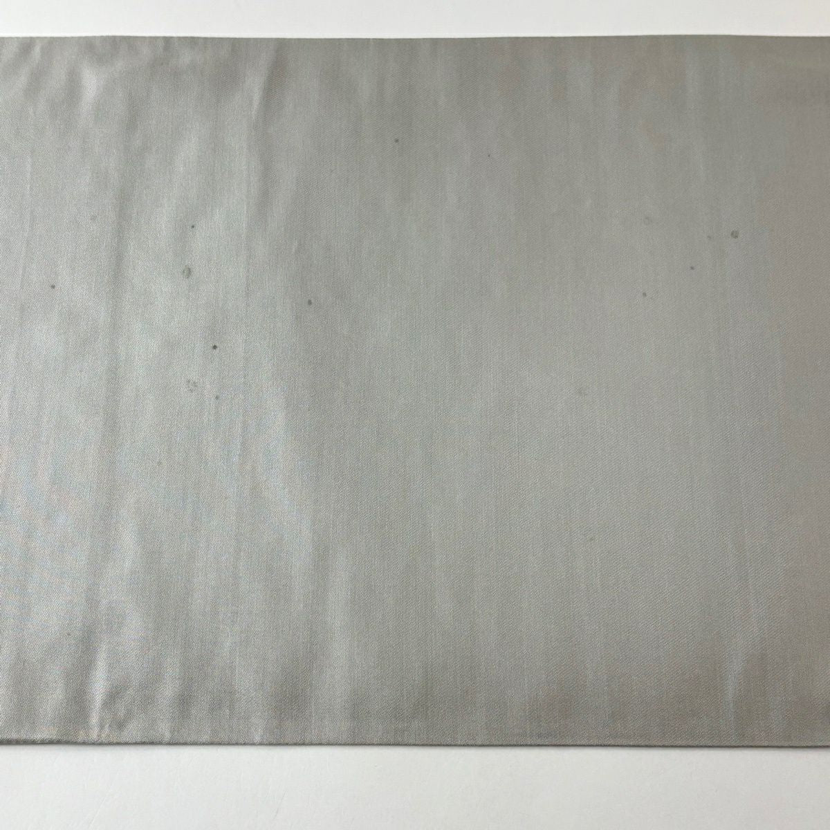 袋帶 秀品級 献上短冊文 金銀糸 金金箔 灰 深藍 六通 純蠶絲