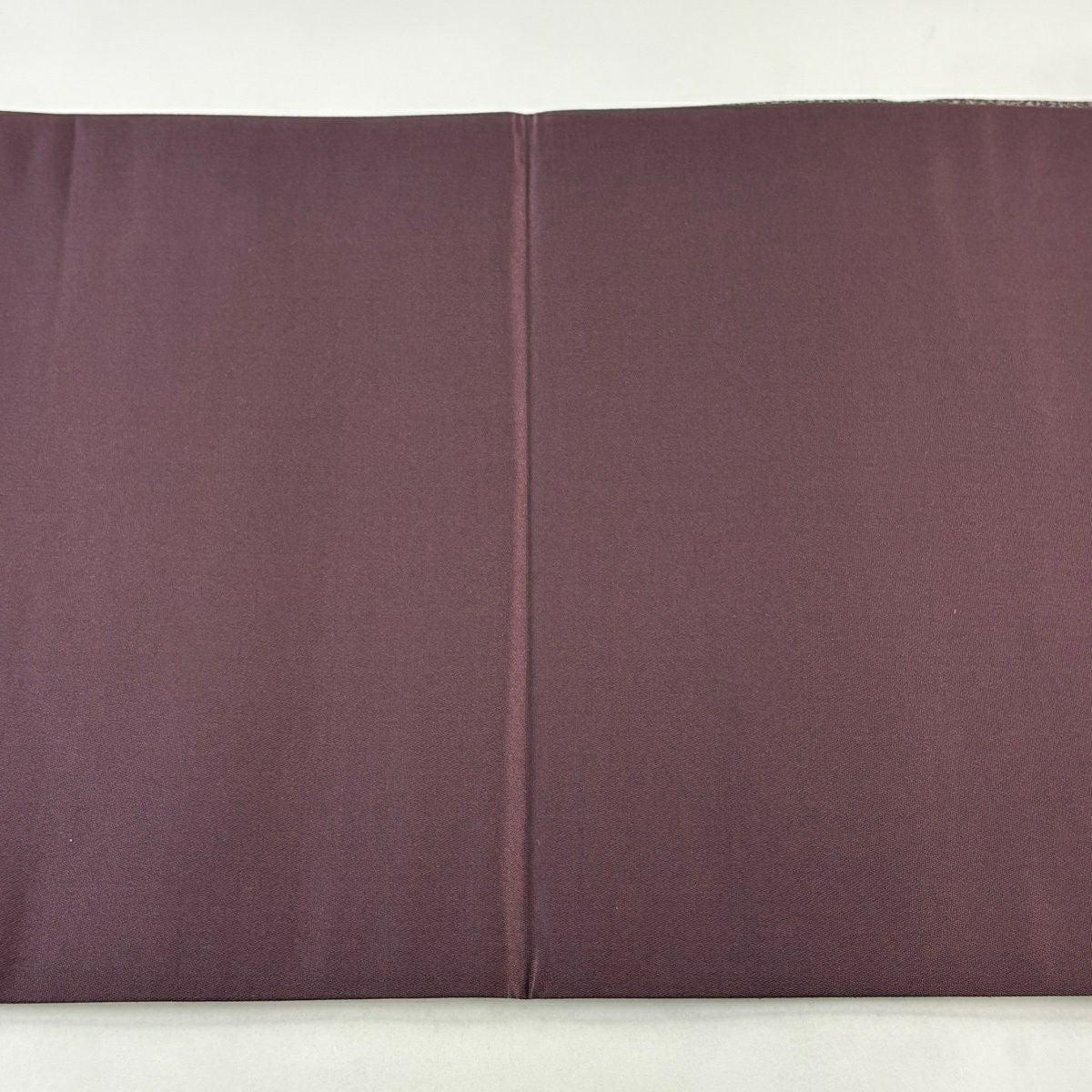 【美品】 袋帶 秀品級 鳥 草花紋 濃紫 全通 純蠶絲