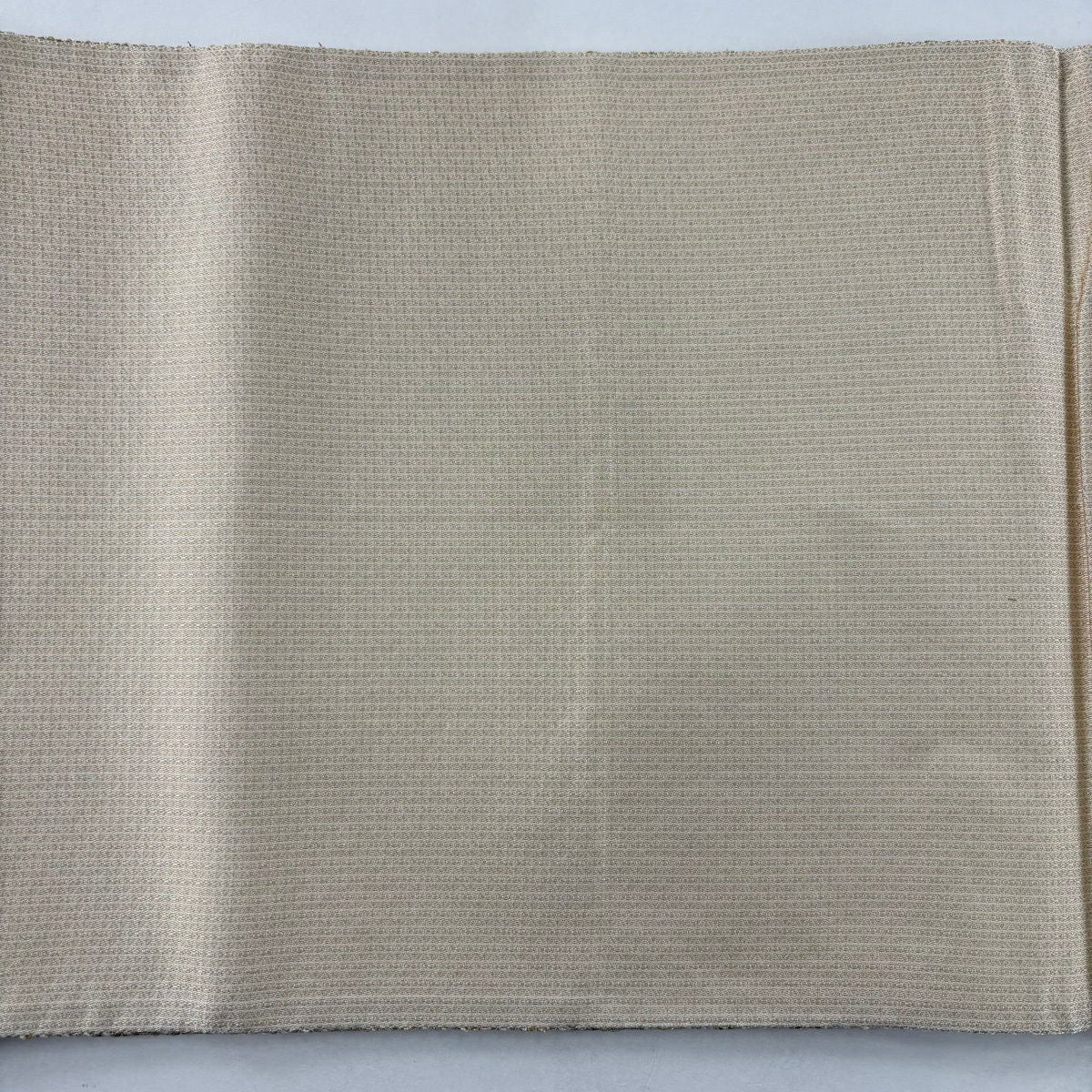 【美品】 袋帶 秀品級 幾帳 松樹刺繡 金銀彩 金 純蠶絲 お太鼓柄