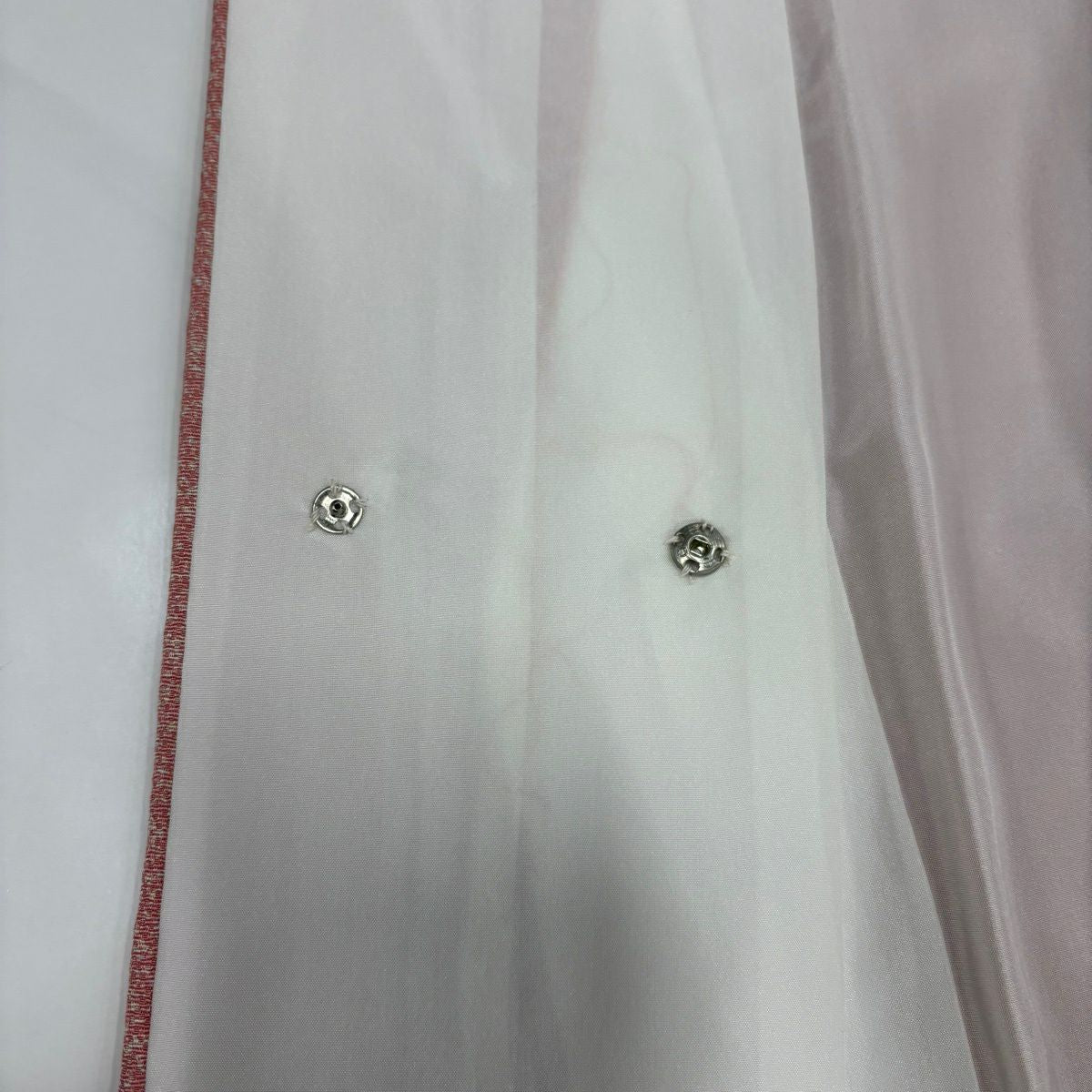 訪問服 身長154cm 袖長63.5cm S 雙層 辻花染 金彩裝飾 染分 粉紅 純蠶絲 秀品級