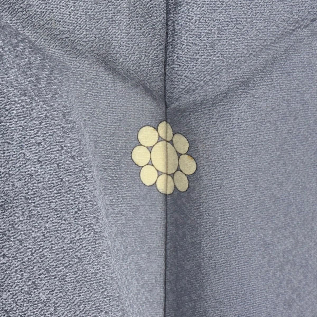 色留袖禮服 身長164.5cm 袖長67cm M 雙層 笠松樹 波頭 金銀彩 漸層 水藍色 純蠶絲 優品級 三個紋