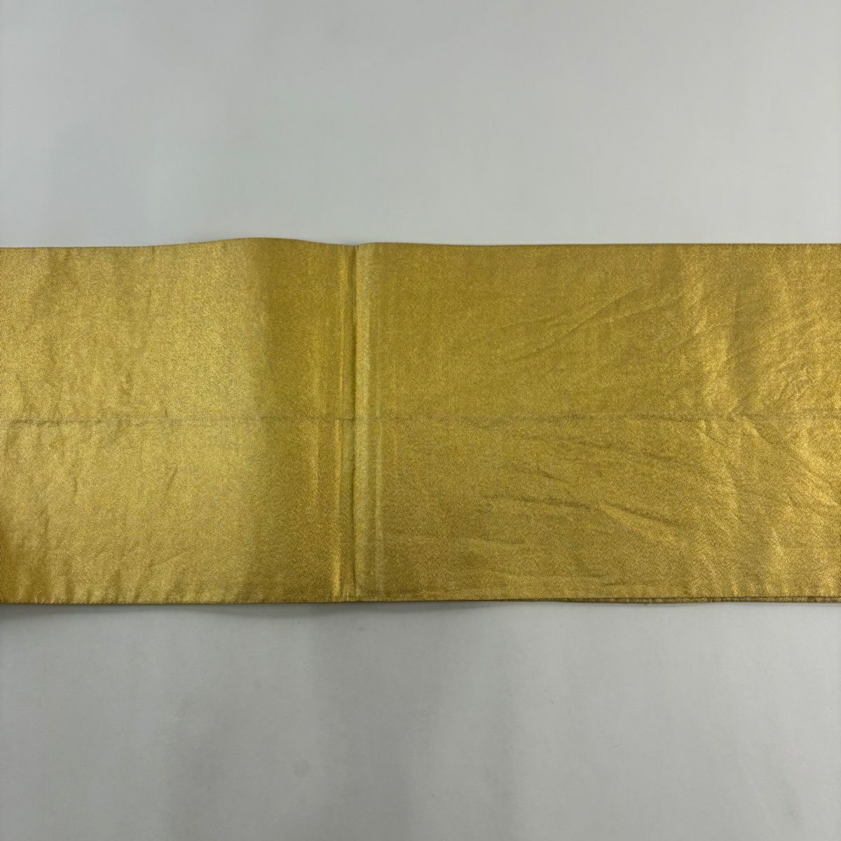 袋帶 秀品級 短冊 花鳥 金絲 金金箔 金色 六通 純蠶絲