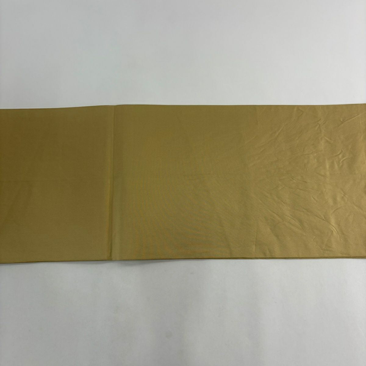【美品】 袋帶 秀品級 草花紋紋 花唐草紋 金糸 唐織 薄茶 深藍色 六通 純蠶絲