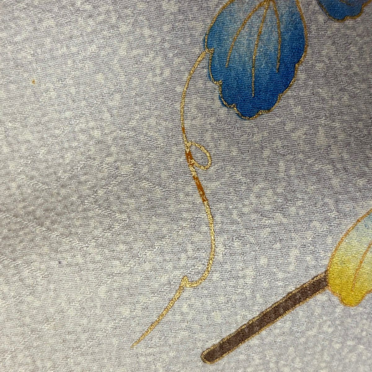 振袖禮服 身長162cm 袖長65cm M 雙層 菊花花 ヱ霞 金絲 金銀彩 粉紅 純蠶絲 名品級