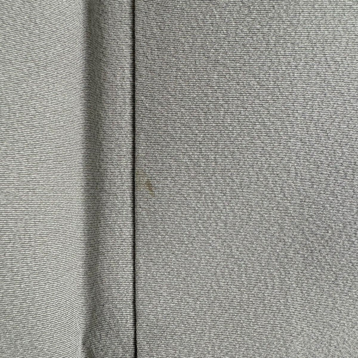付下 身長163cm 袖長65cm M 雙層 草花紋紋 幾何刺繡 灰綠 純蠶絲 秀品級