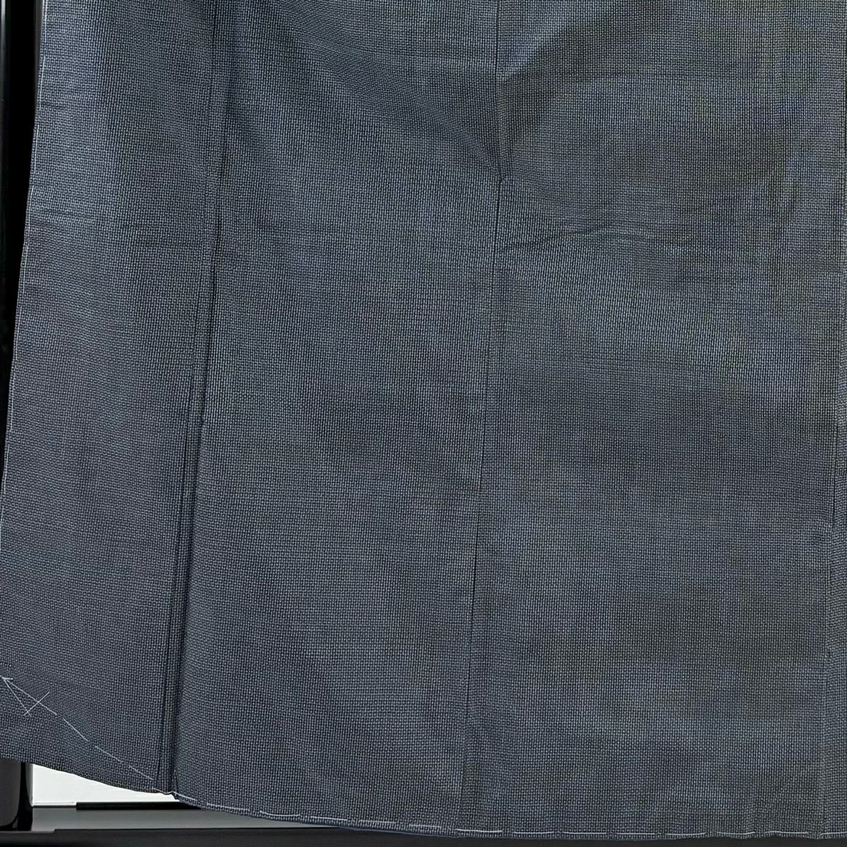 【美品】 大島紬織 身長159cm 袖長62cm S 雙層 套裝 證書齊全 龜甲絣 深藍 純蠶絲 優品級