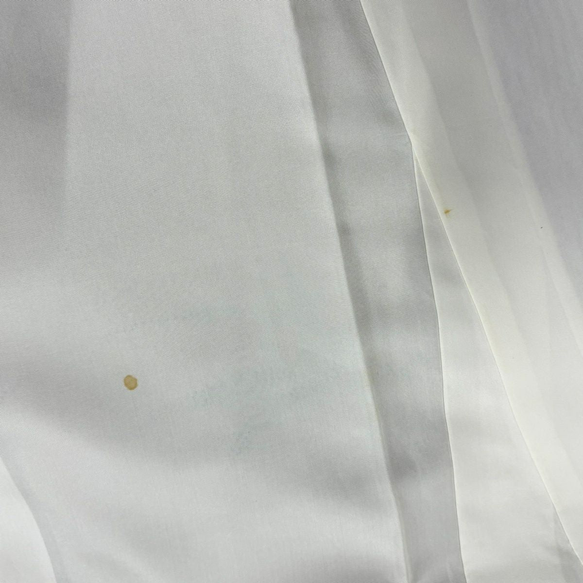 付下 身長151.5cm 袖長63cm S 雙層 紬織織 辻花染 葉紋 漸層 茶 純蠶絲 名品級