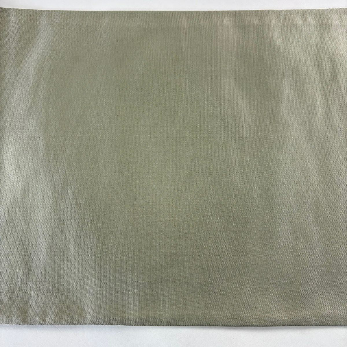 【美品】 袋帶 名品級 落款あり 證書あり 霞 幾何學圖案 金金箔 金絲 金 六通 純蠶絲