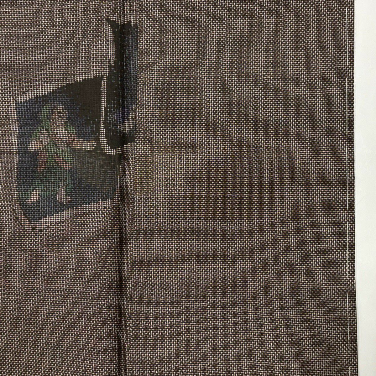 大島織 身長159.5cm 袖長67cm M 雙層 純泥染 證書あり 舞動人形 焦茶 正蠶絲 優品級