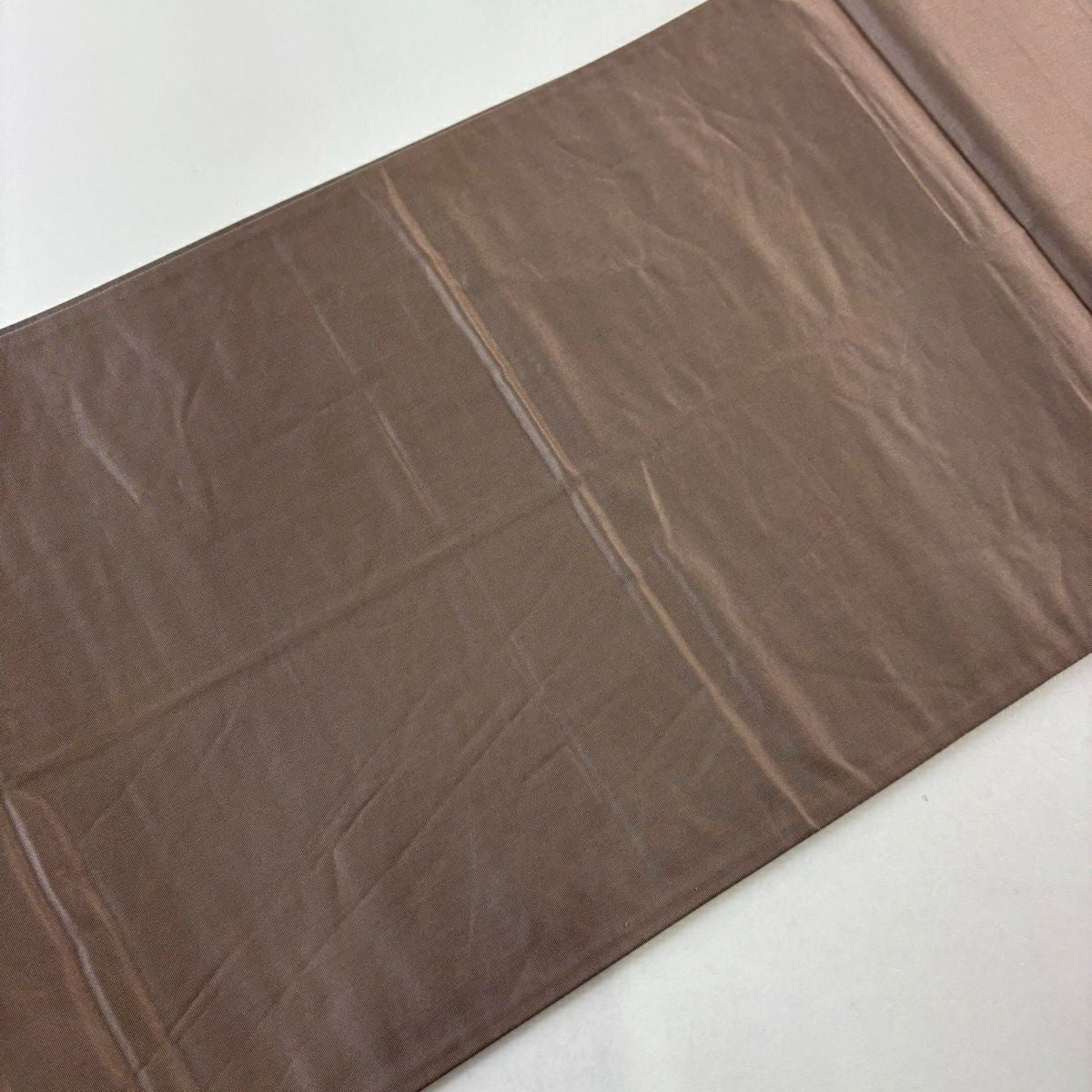 【美品】 袋帶 秀品級 關西仕立 雜畫櫻楓紋 金線 金金箔 灰綠 六通 純蠶絲