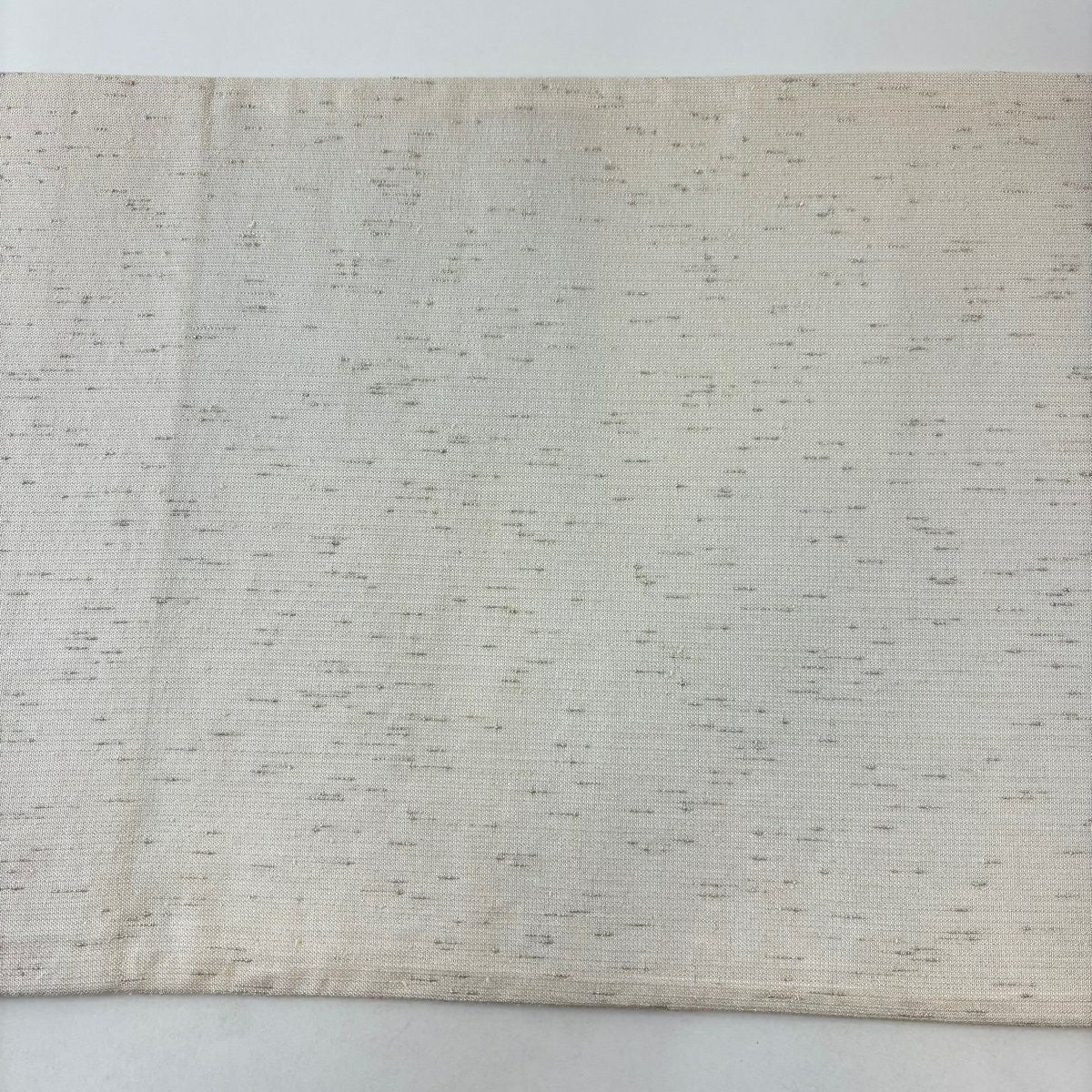 【美品】 袋帶 名品級 蜀江文 華紋 金絲 金金箔 奶油 六通 純蠶絲