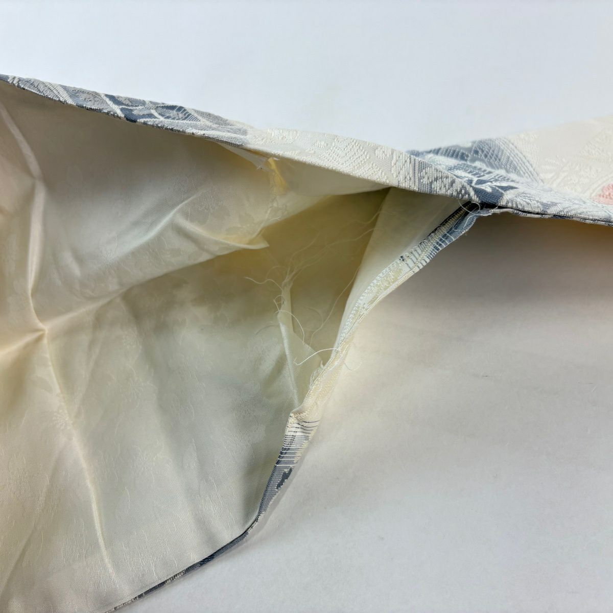 名古屋帶 名品級 段紋 七寶 純蠶絲