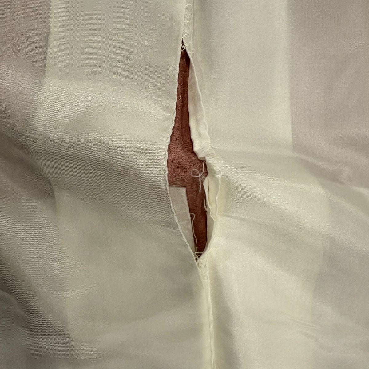 付下 身長157cm 袖長64cm M 雙層 華紋 草花紋紋 蘇州刺繡 粉紅 純蠶絲 秀品級 一個紋