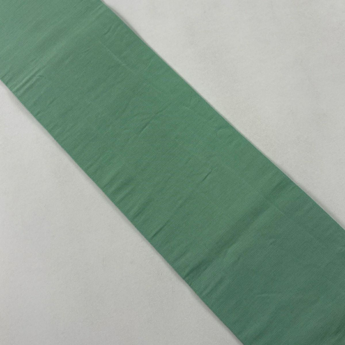 半幅帶 秀品級 兔子 市松樹 淺綠 純蠶絲