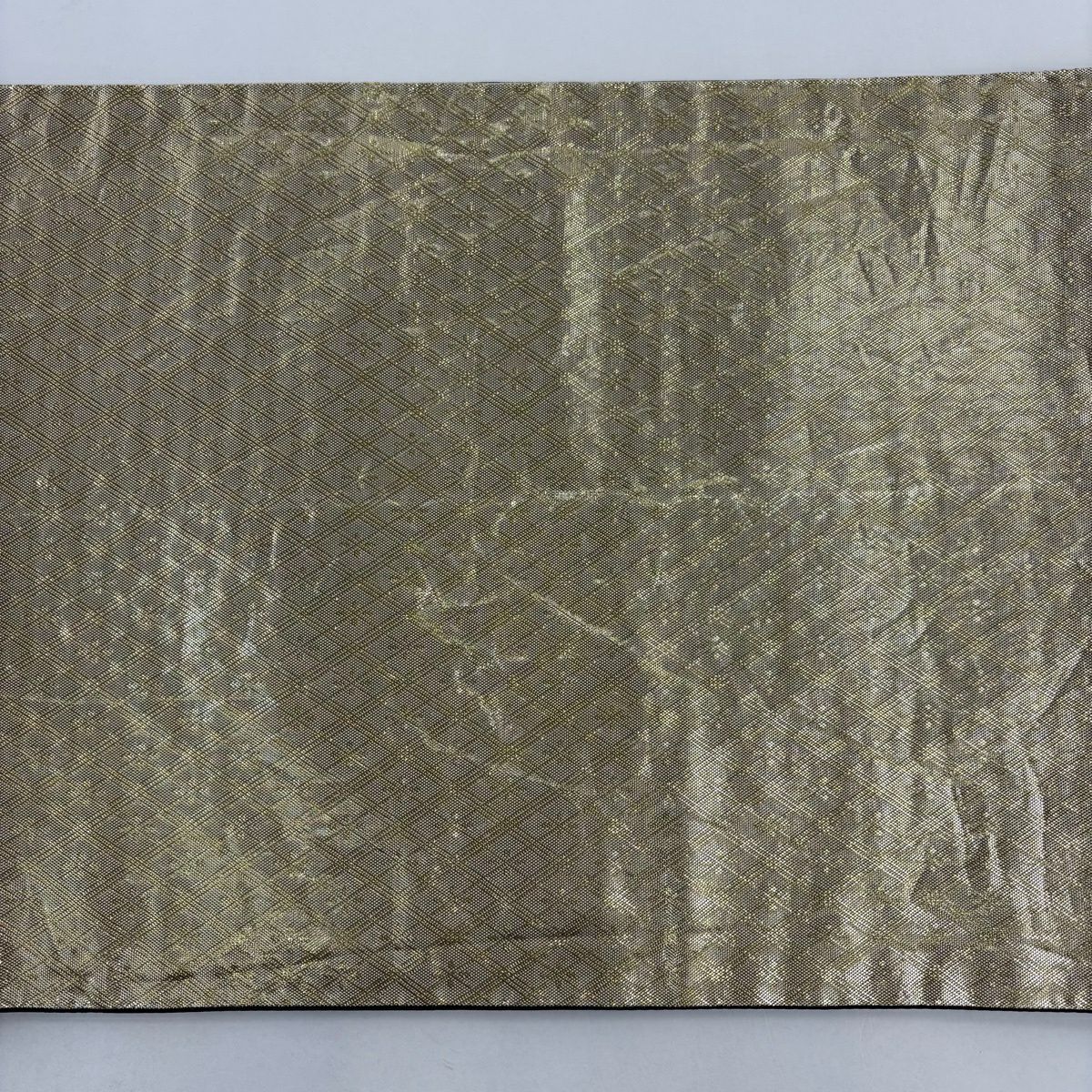 袋帶 秀品級 蝶花 樱花 金絲 金金箔 金色 六通 純蠶絲