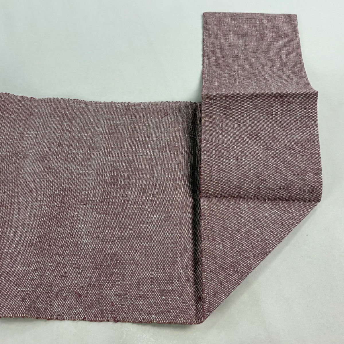 【美品】名古屋帶 秀品級 松樹葉仕立 八寸名古屋帶 幾何學 奶油色 純蠶絲
