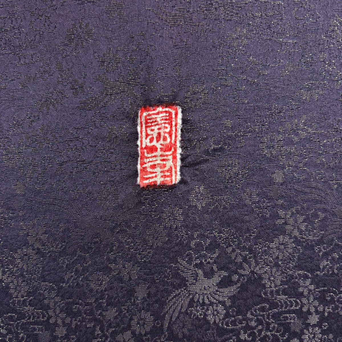 【美品】振袖禮服 身長159cm 袖長66cm M 雙層 德永憲峯 落款あり 辻花染 金通し 金銀彩 銹紅 純蠶絲 逸品級