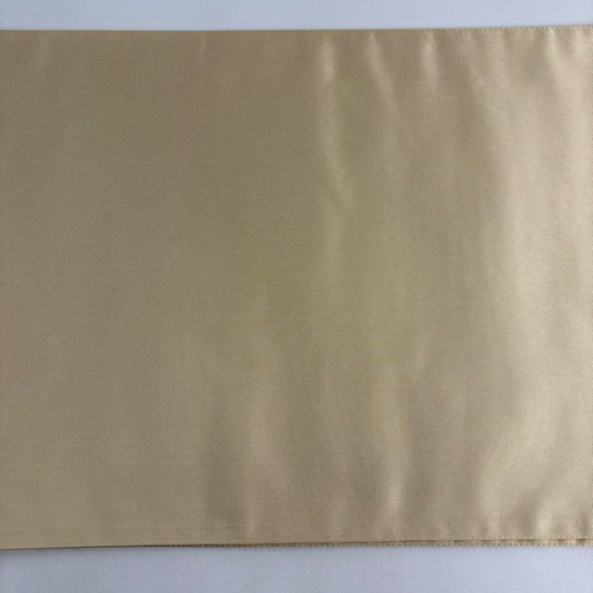 【美品】 袋帶 名品級 幾何學 金絲 米色 六通 純蠶絲