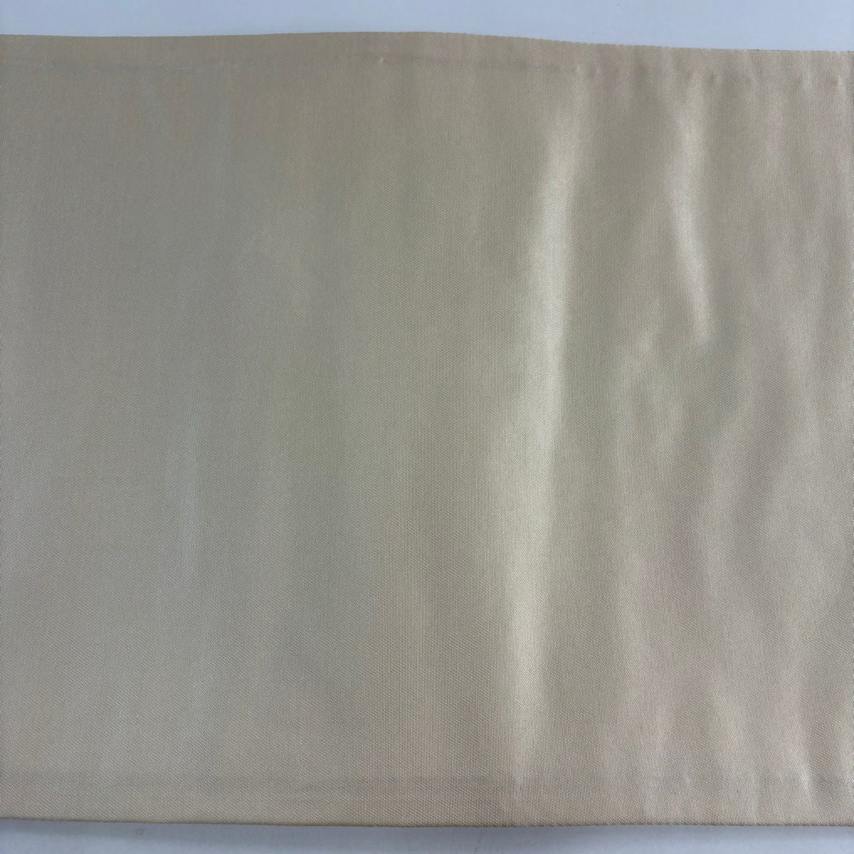 【美品】 袋帶 秀品級 菱天井精華紋 金絲 金金箔 米色 六通 純蠶絲