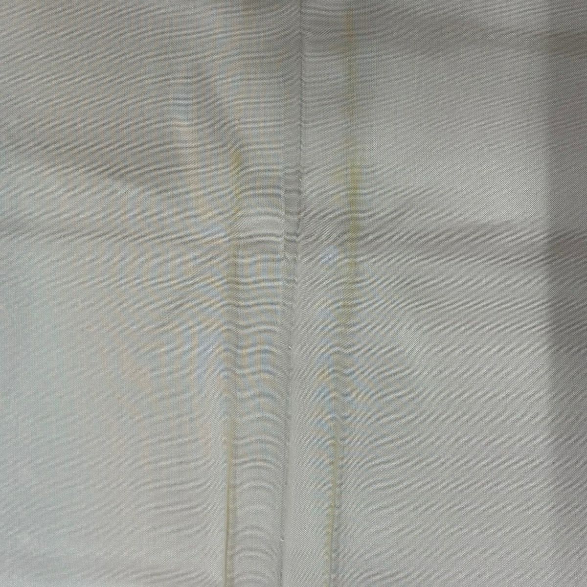 訪問服 身長162cm 袖長63cm S 雙層 草花紋紋 流水 金銀彩 刺繡 茶 純蠶絲 秀品級 一つ紋