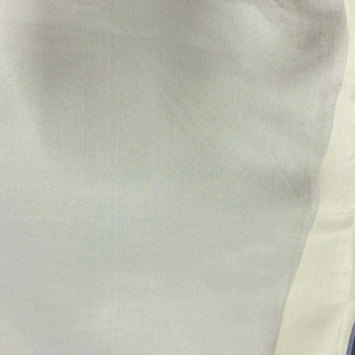 付下 身長161.5cm 袖長64.5cm M 雙層 紬織織 石畳 青紫 純蠶絲 優品級