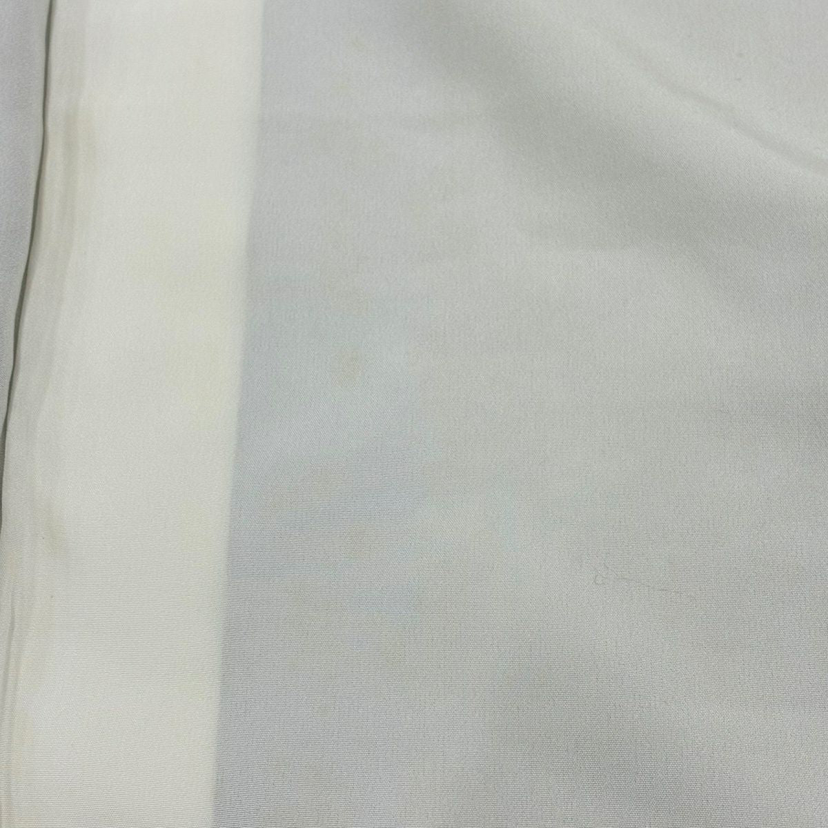 小紋 身長154.5cm 袖長61.5cm S 雙層 桔梗 萩 絞緬 本草純蠶絲藍染 青灰 純蠶絲 名品級