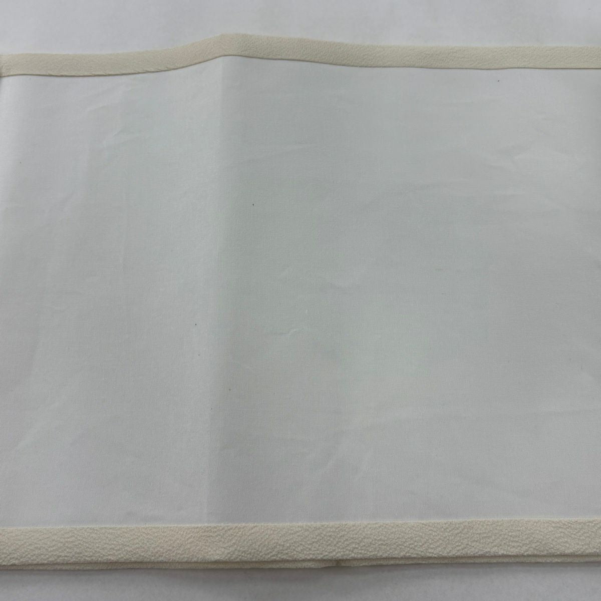 【美品】 開口名古屋帶 逸品級 音符 奶油色 純蠶絲