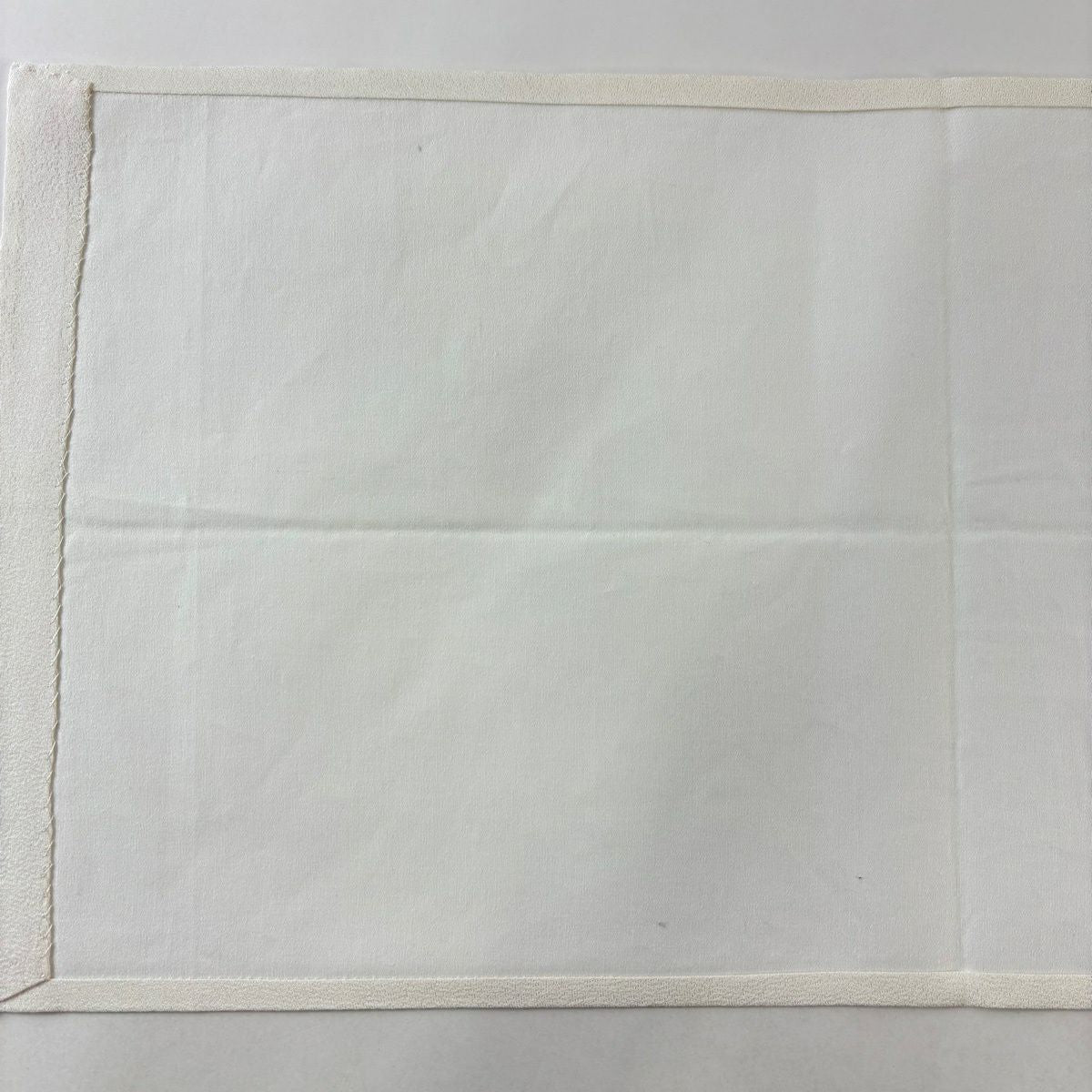 【美品】 開口名古屋帶 逸品級 附有落款 貓咪 音符 奶油色 純蠶絲
