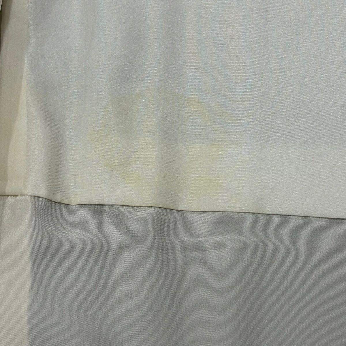 小紋 身長159.5cm 袖長66cm M 雙層 落款 草花紋紋 龜甲 黑灰 純蠶絲 名品級