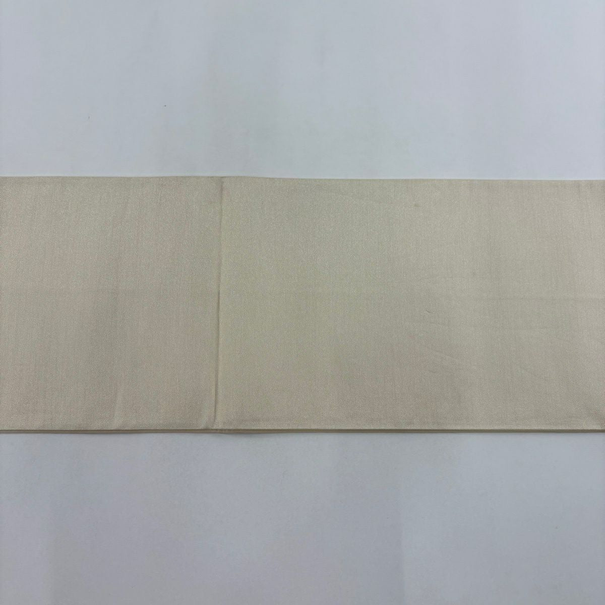【美品】 袋帶 名品級 若松樹 菊花 金銀彩 金金箔 米色 六通 純蠶絲