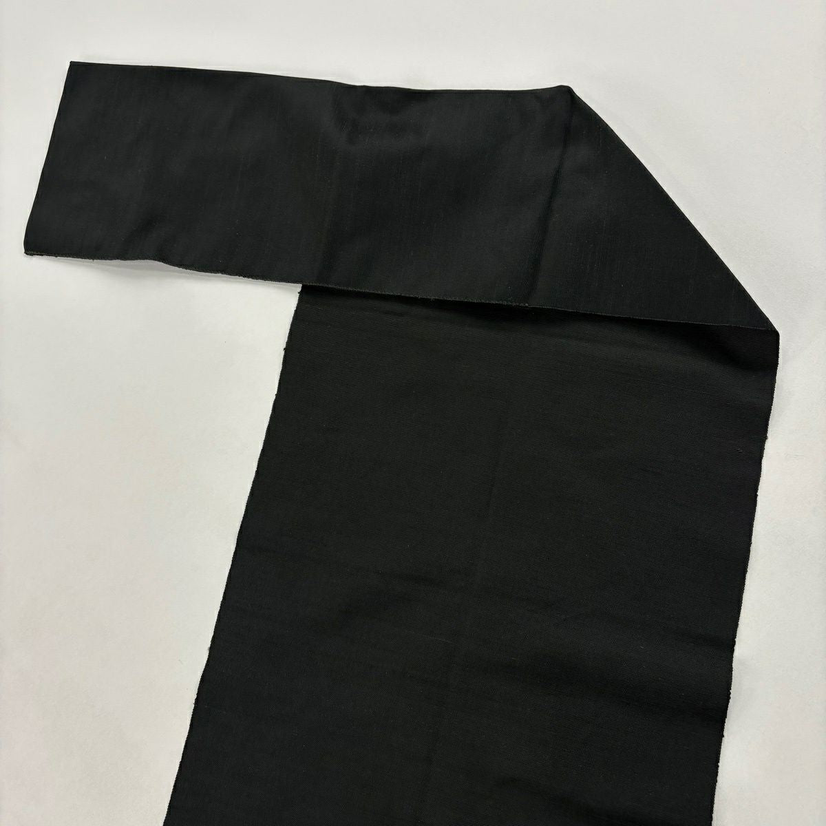 【美品】 名古屋帶 名品級 落款あり 八寸名古屋帶 松樹葉裁縫 能州紬織 幾何學 茶綠 純蠶絲