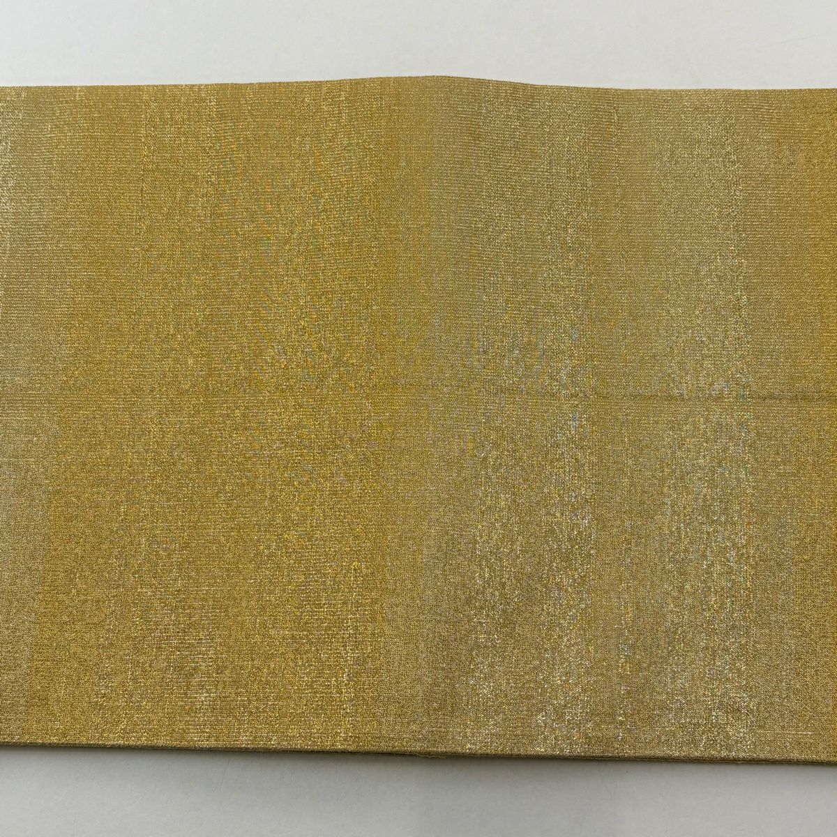 【美品】 袋帶 逸品級 桝屋高尾 有落款 年金綴錦 葡萄唐草紋 花菱 金絲 金金箔 金色 全通 純蠶絲