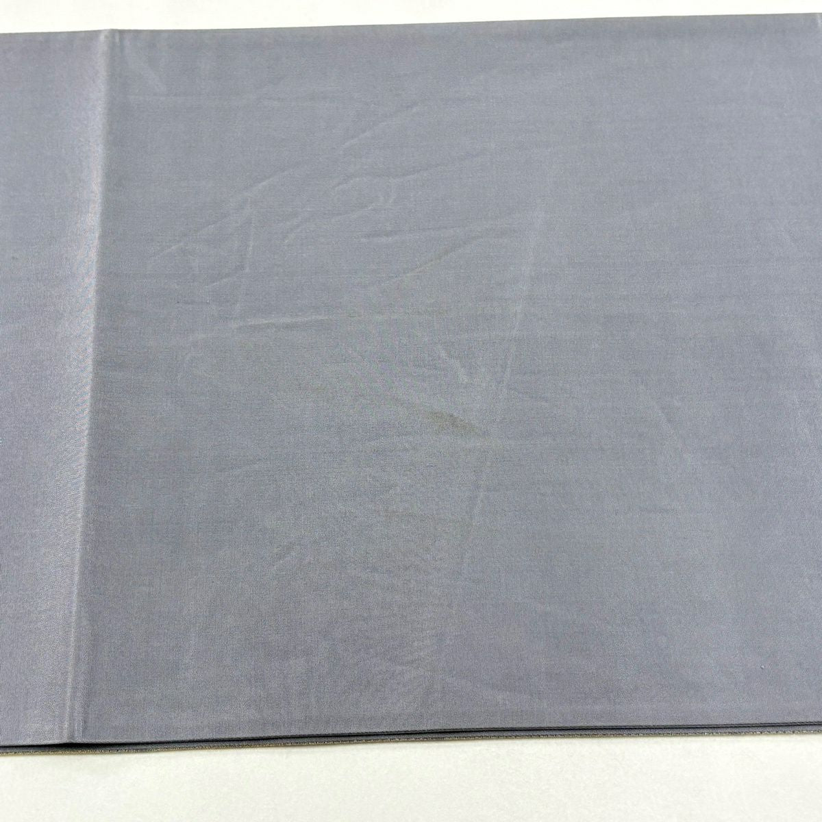 袋帶 秀品級 格子 幾何圖案 金線 金金箔 灰 深藍 六通 純蠶絲