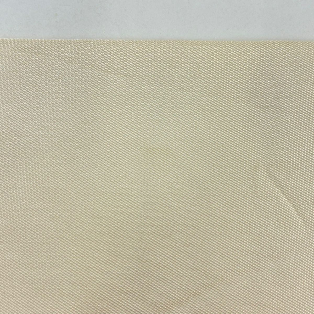【美品】 袋帶 秀品級 川島織物 落款あり 市松樹 有職紋樣 金金箔 金絲 米色 六通 純蠶絲