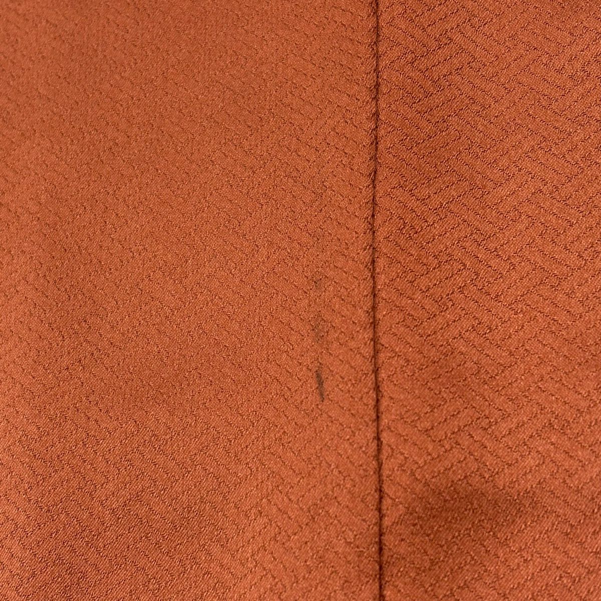 訪問服 身長163.5cm 袖長67.5cm L 雙層 誰が袖 草花紋紋 金絲 金銀彩 紅茶 純蠶絲 秀品級