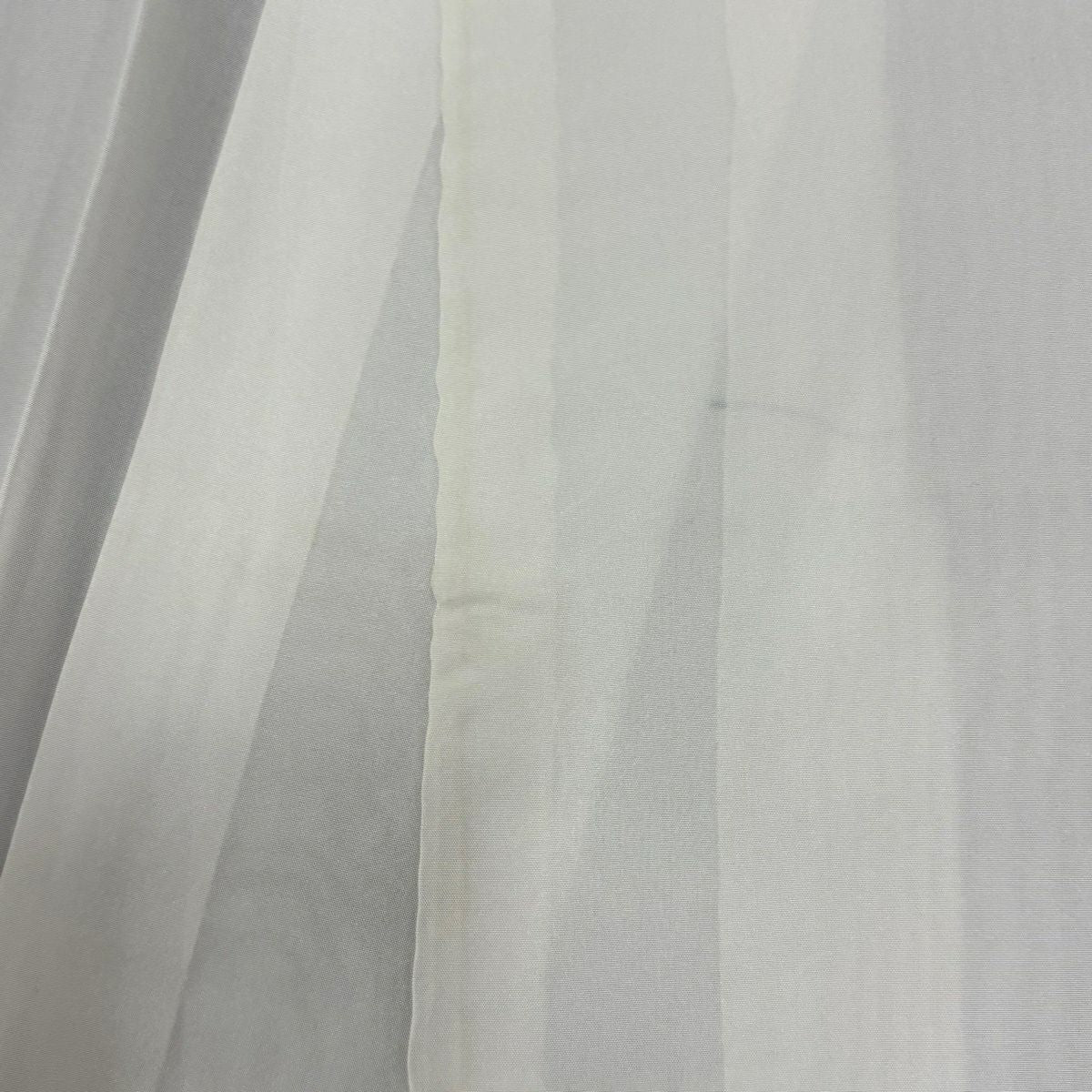 【美品】 紬織 身長165cm 袖長68cm L 雙層 花菱 縱條 深藍 純蠶絲 秀品級