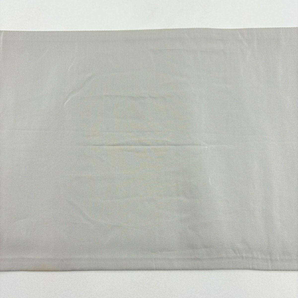 【美品】 袋帶 秀品級 霞 金銀糸 銀色 六通 純蠶絲