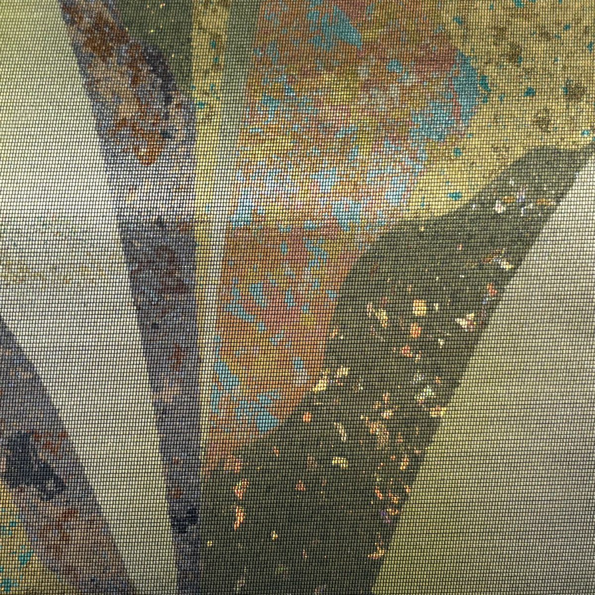 【美品】 袋帶 秀品級 文學之旅 幾何圖案 金金箔 金色 大鼓花紋 純蠶絲