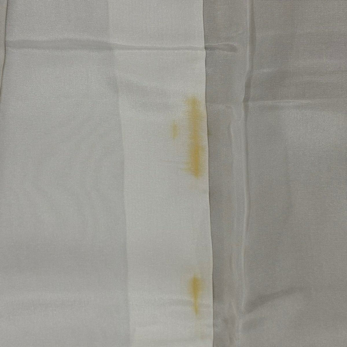 【美品】訪問服 身長163.5cm 袖長67cm M 雙層 落款あり 草花紋紋 枝梅花 染分 ぼかし 淡茶 純蠶絲 秀品級