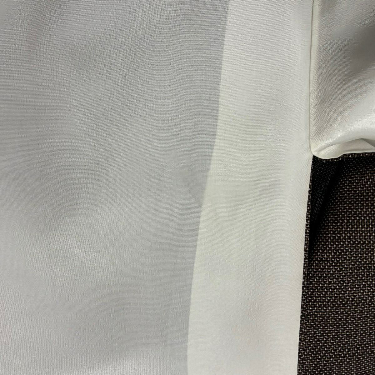 訪問服 身長159.5cm 袖長63.5cm S 雙層 草花紋紋 褐色 純蠶絲 優品級