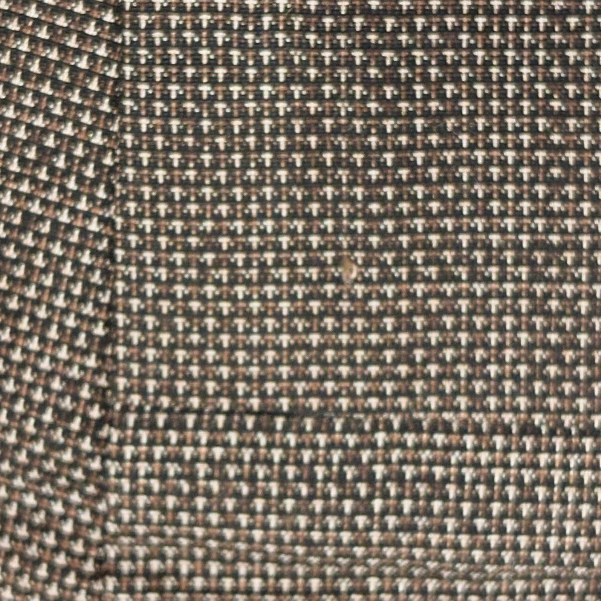 【美品】 紬織 身長159cm 袖長63.5cm S 雙層 巴齊領 手鞠 焦茶 純蠶絲 優品級